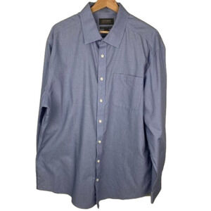 Denver hayes long sleeve never-Iron button up XL